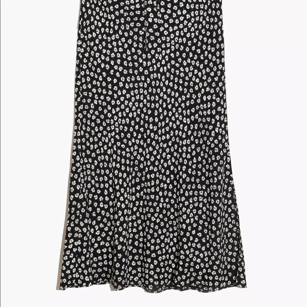 Madewell Drawstring Midi Slip Skirt